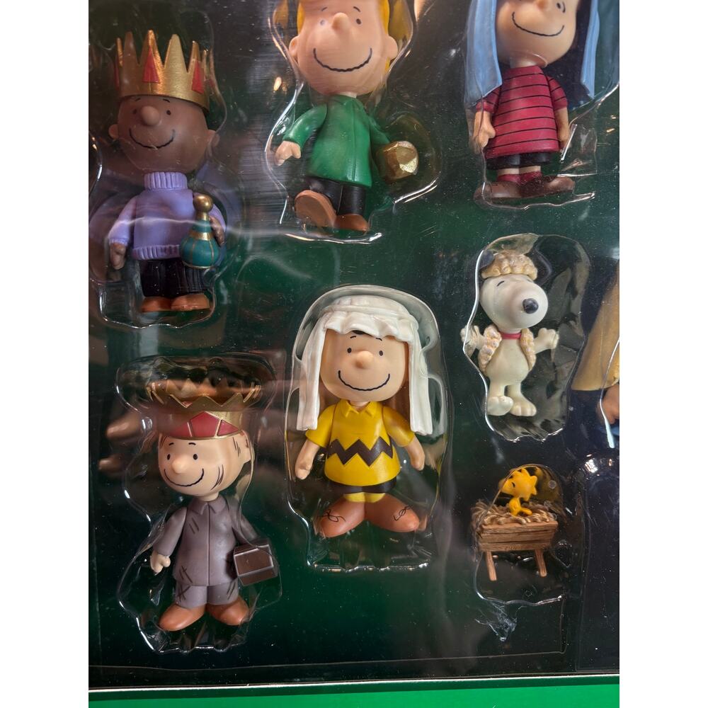 Peanuts Christmas Mini Nativity Pageant Set of 9 NIB - Picture 14 of 16